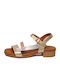 Leather Sandals Gold