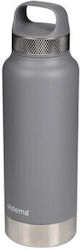 Sistema Bottle Thermos Stainless Steel 1lt Grey