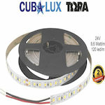 Cubalux LED-Streifen Stromversorgung 24V Länge 5m und LED pro Meter mit Netzteil