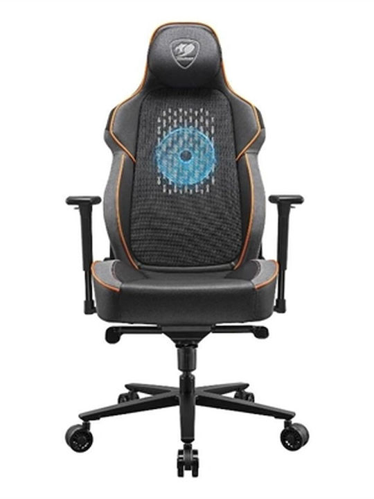 Cougar NxSys Aero Καρέκλα Gaming Δερματίνης με Ρυθμιζόμενα Μπράτσα και RGB Φωτισμό Μαύρη