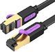 Vention Flat Cat.7 (10Gbps) Network Cable Ethernet 5m Black