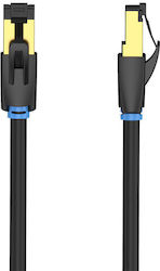Vention IKABF S/FTP Kat.8 Netzwerkkabel 1m Schwarzes Vention IKABF S/FTP Kat.8 Netzwerkkabel 1m Schwarzes