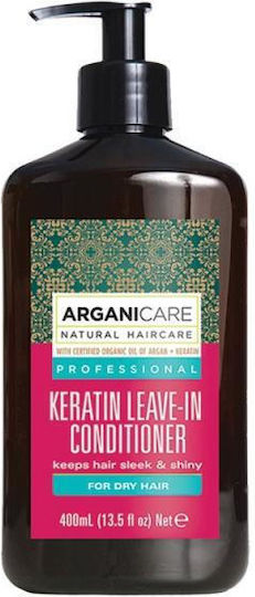Arganicare Keratin Leave-in Conditioner Dry Hair Keratin 400ml