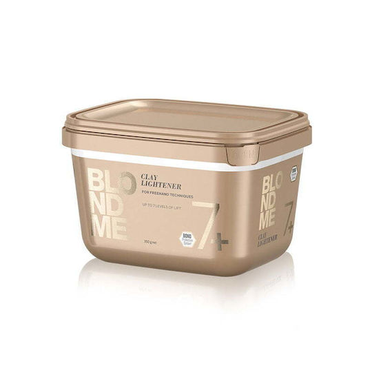 Schwarzkopf BlondMe Clay Lightener 7+ Bleaching Powder Up To 7 Grades 350gr
