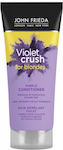 John Frieda Violet Crush Conditioner Neutralizing Yellow Hair Tint 75ml