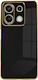 Plated Back Cover Σιλικόνης με Λουράκι Χρυσό (Xiaomi 13 Pro)