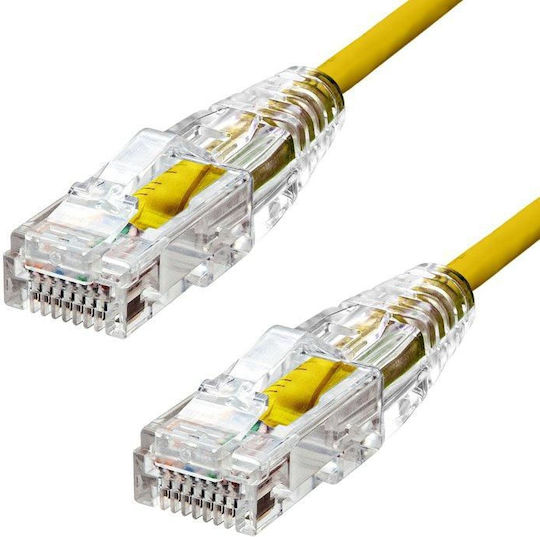 ProXtend U/UTP Cat.6 (Gigabit) Καλώδιο Δικτύου Ethernet 4m Κίτρινο