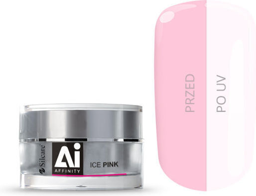Silcare Gel Affinity Gel de unghii monofazat de grosime medie Ice Pink 30g