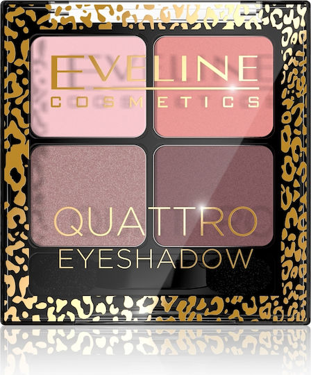 Eveline Cosmetics Quattro Lidschatten Quadruple Lidschatten 12 5.2g
