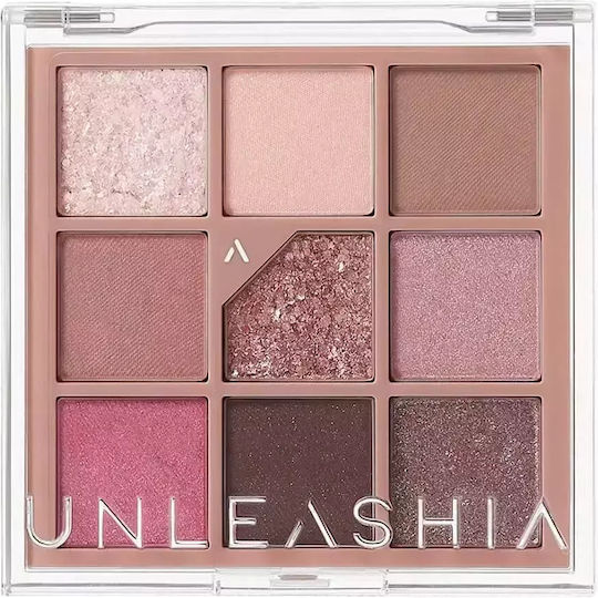 Unleashia Glitterpedia Eye Palette #5 All Dusty Rose