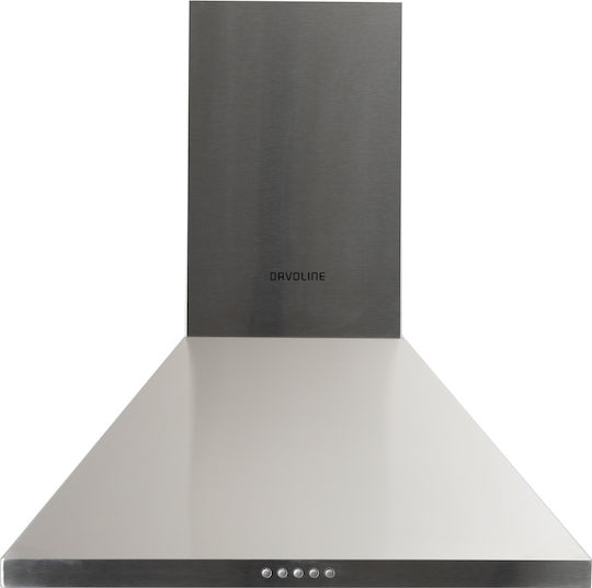 Davoline Chester Chimney Vent Hood 60cm Inox