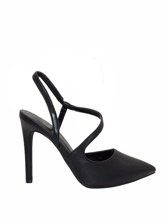 Morena Spain Stiletto Black High Heels