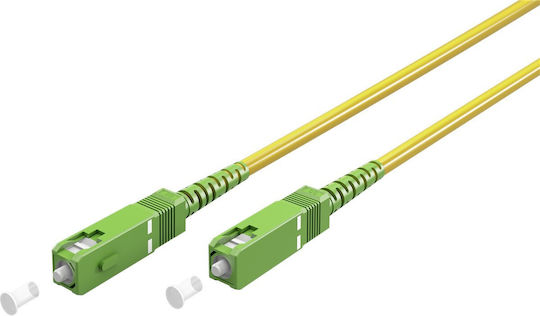 Goobay Goobay Optische Faser SC-APC Kabel 15m Gelbe