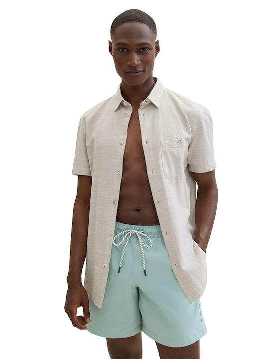 Tom Tailor Herren Badebekleidung Shorts Mint Green