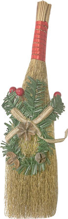 AGC Christmas Decorative Broom