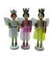 AGC Wooden Angel 17,5cm Includes 3 pcs