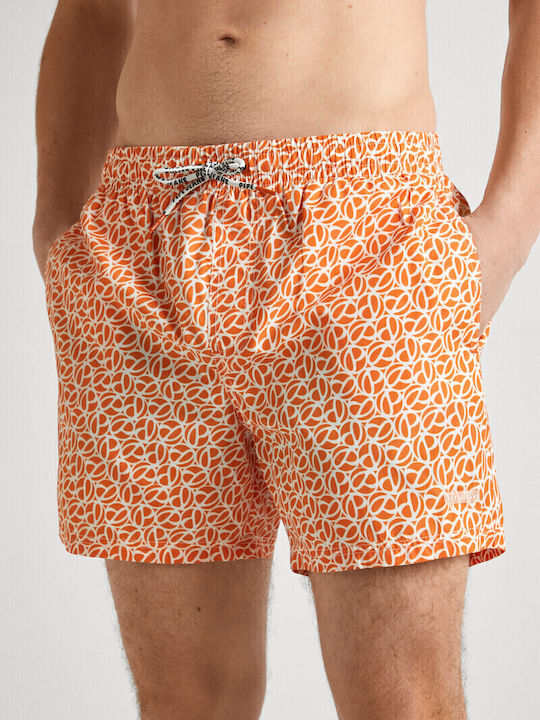 Pepe Jeans Men's Swimwear Shorts Orange