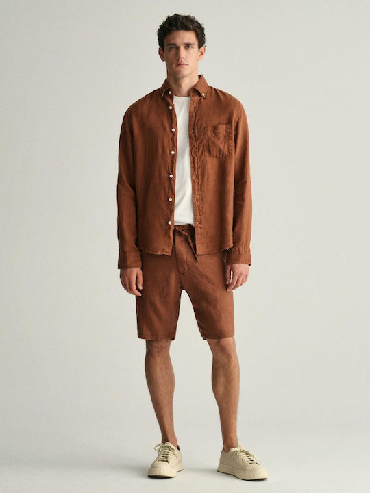 Gant Drawstring Men's Shorts Coffee