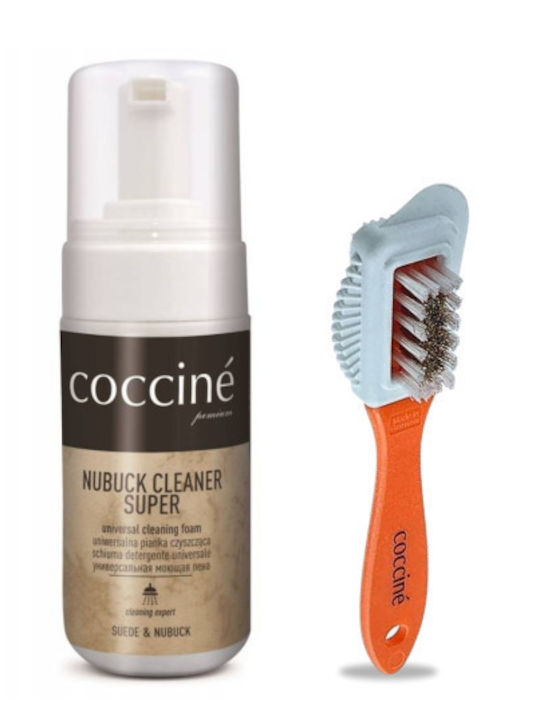 Set Zes-11 Brush Cleaning Foam Suede Nubuck Coccine