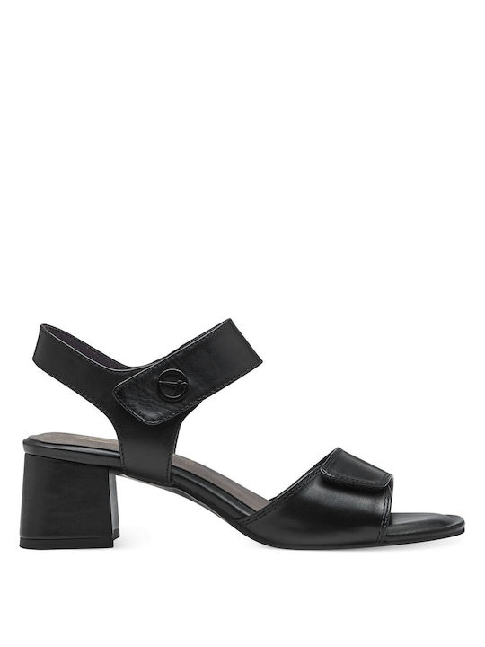 Tamaris Leather Women's Sandals Black