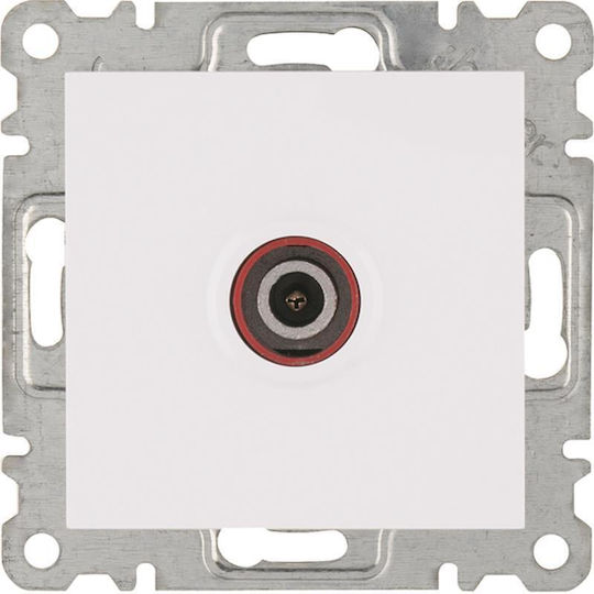 Hager Antenna Socket in White color WL3210