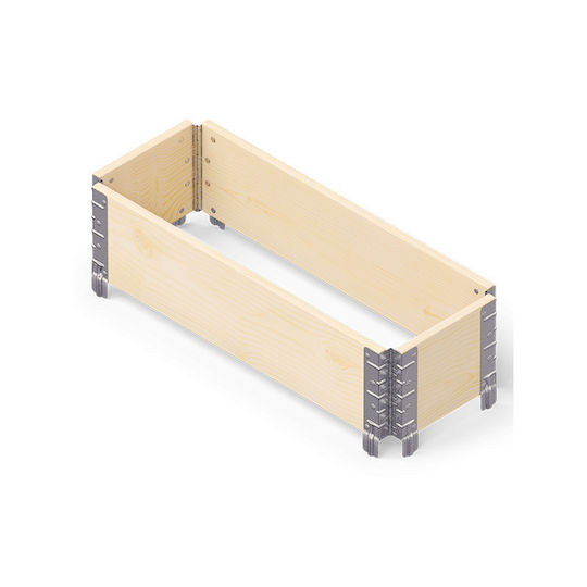 Hydrostab Material für Gartenboden aus Holz 120x30cm 1Stück