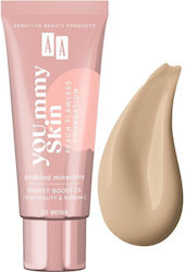 Aa You.mmy Skin Peach Flawless Foundation Mineral Foundation 03 Beige 30ml
