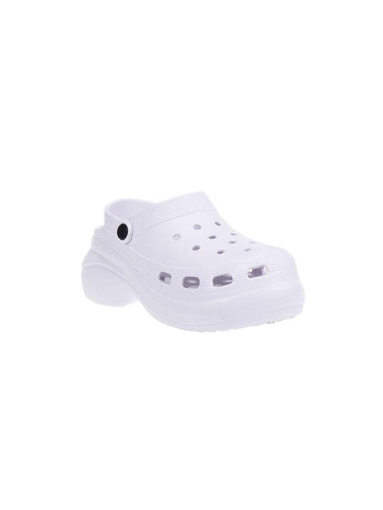 Adam's Women's Slippers Women's Sambo Slippers Dipats White