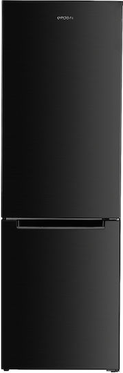 Robin Ψυγειοκαταψύκτης 293lt NoFrost Υ185xΠ60xΒ60εκ. Μαύρος RB-458BL