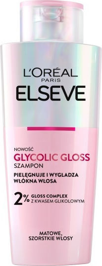 L'Oreal Paris Elseve Glycolic Gloss Σαμπουάν για Ταλαιπωρημένα Μαλλιά 200ml