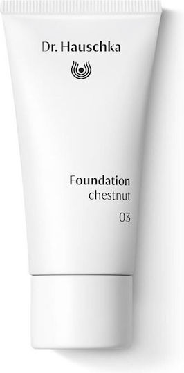 Dr. Hauschka Foundation Fond de ten pentru față 03 Chestnut 30ml