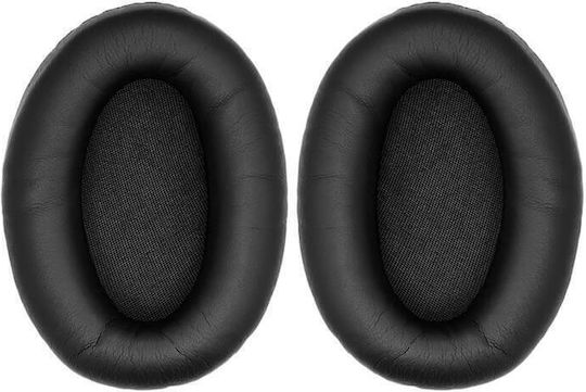 Set 2 bureți Edman pentru căști Hyperx Cloud III 3 II 2 Gaming Over-ear piele ecologică neagră
