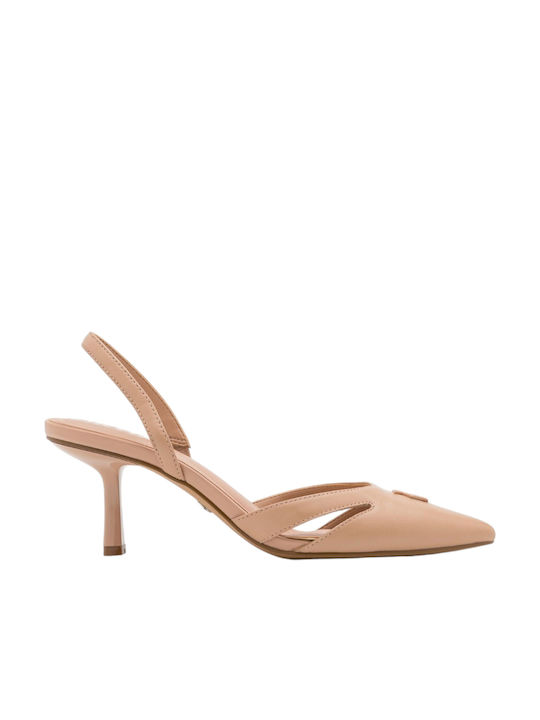 DKNY Mules mit Absatz in Rosa Farbe