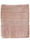 Sidirela Πετσέτα Προσώπου Line 50x90εκ. Pink Nude Βάρους 550gr/m²