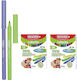 Fibracolor Marker Dünne Tinte Colorito 24Farben 6 Stück