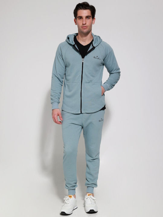 Tresor Jogginghose mit Gummizug Hellblau