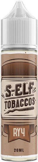 S-elf Juice Tobaccos Ry4 20ml/60ml Καπνός Βανίλια Καραμέλα & Γκράχαμ Κράκερ Flavour Shots
