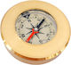 Gute Qualität Gold nautischen Kompass 6cm weiß rote Nadel Poseidon