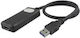 PremiumCord Конвертор HDMI мъжки към USB-A женски 1бр khcon-08