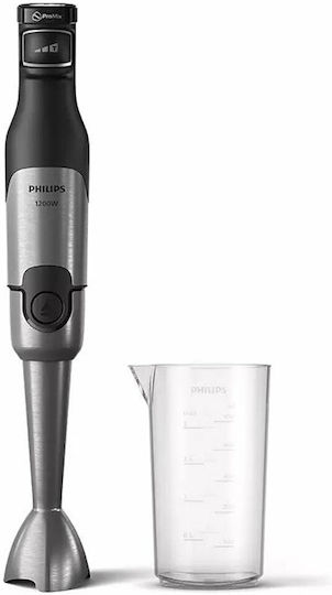 Philips 5000 Series Ραβδομπλέντερ με Ανοξείδωτη Ράβδο 1200W Ασημί