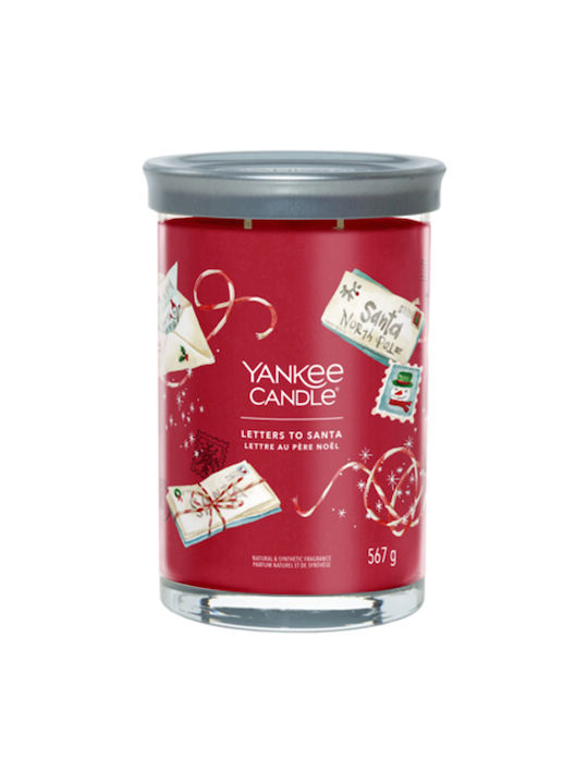 Yankee Candle Decorative Candle Letters To Santa Signature Tumbler 567gr 1pcs