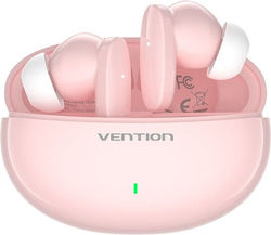 Vention Elf E01 In-ear Bluetooth Handsfree Headphone Sweat Resistant and Charging Case Pink