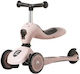 Scooter Детски Ролери 3 Колела със Седалка за 1-5 Години Розов