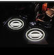 Nissan Proiectoare Ușă Mașină cu Logo Nissan