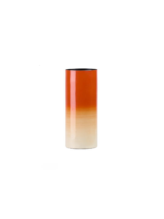 Capolavoro Decorative Vase Ecru 10x10x20.5cm