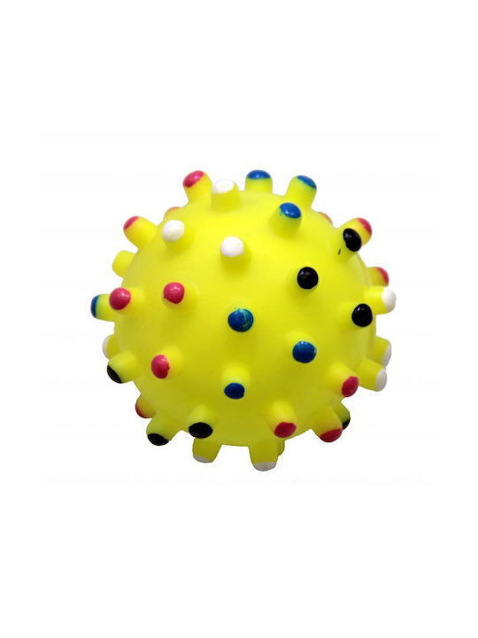 Nunbell Hundespielzeug Plastikballon Gelb Ton 7cm