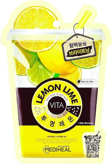 Mediheal Vita Zitrone-Limette-Maske Illuminating Sheet Mask Zitrone-Limette 20ml
