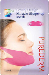 Purederm Lovely Design Miracle Shape-up Mask Маска за оформяне на брадичката 1 бр Purederm Lovely Design Miracle Shape-up Mask Маска за оформяне на брадичката 1 бр