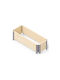 Hydrostab Planter Box Plastic Wood 120x40cm.