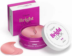 Clavier Bright Look Hydrogel Eye Patches Rose 60 Pieces